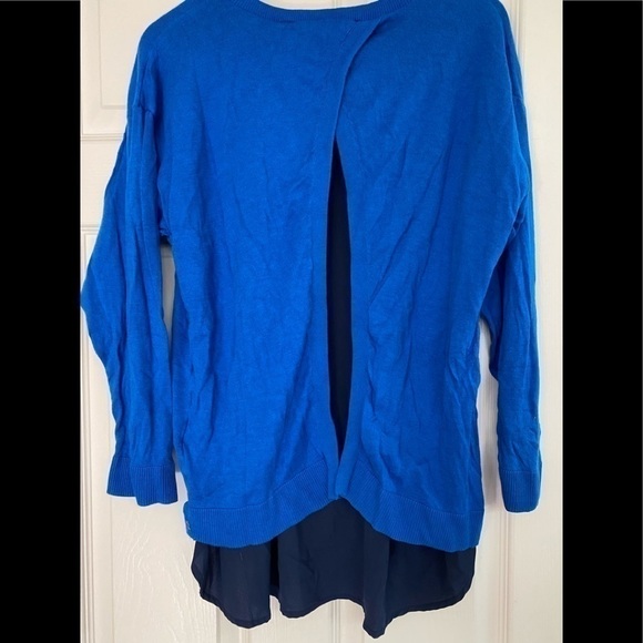APT9 Blue Navy Sweater, Women's 1X, GUC - Picture 2 of 3